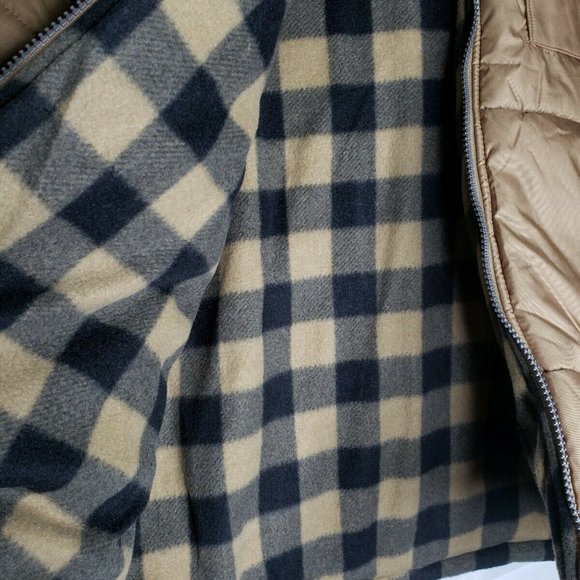 iXtreme Boys Brown Plaid Interior Full Zip Jacket With Skully Hat Included - Picture 10 of 12